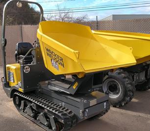 Wacker Neuson DT15 Track hauler dumper swivel tub buggy crawler dumper ride on buggy swivel buggy